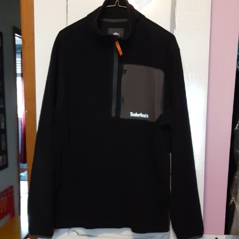 Timberland Black and Gray Men's Jacket